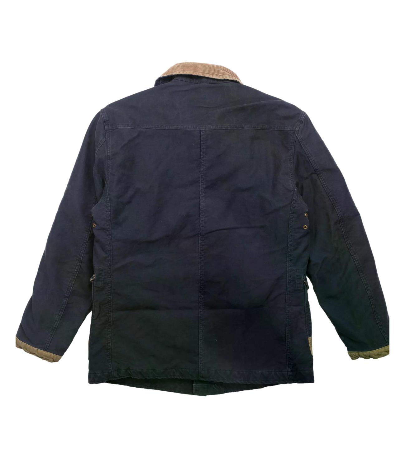Chesapeake's fireman bedford jungle cloth jacket blu navy