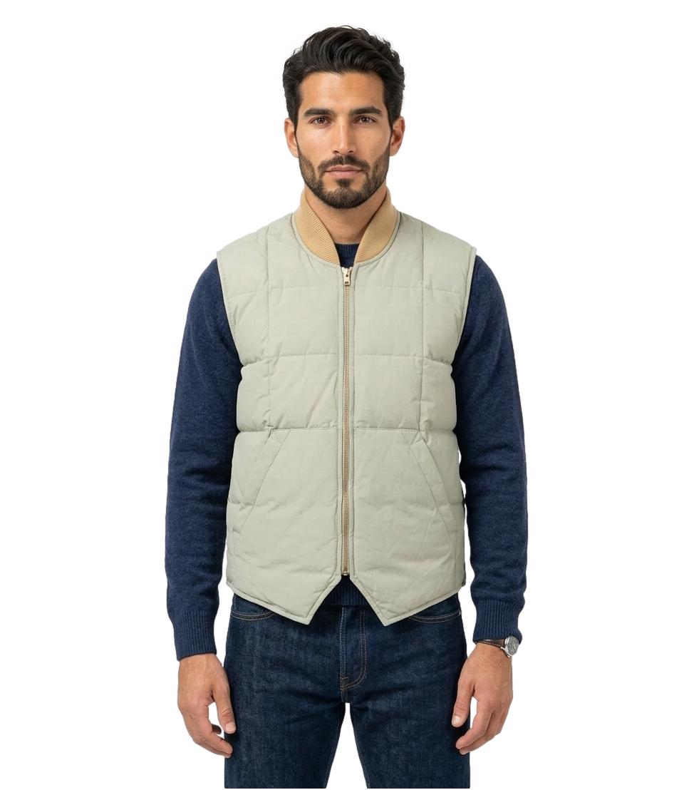 Seattle down vest sage gilet