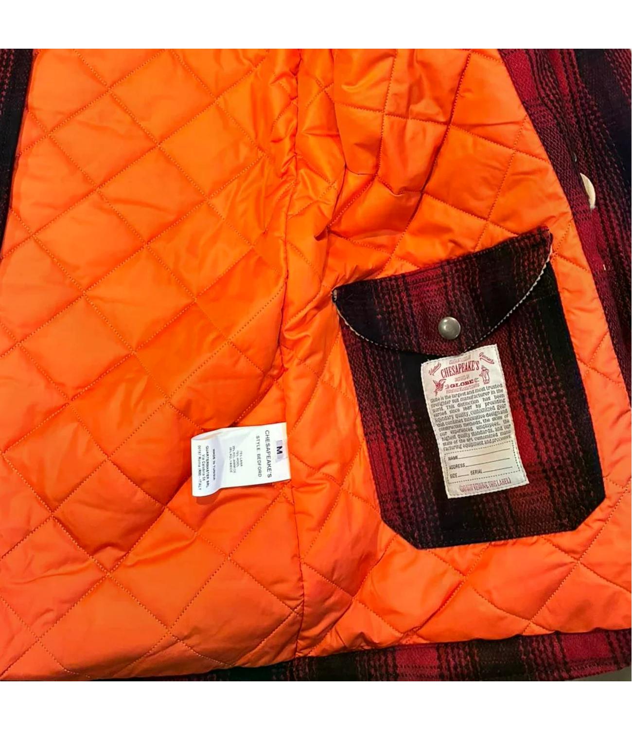 Chesapeake's Fireman jkt Bedford Wool Check