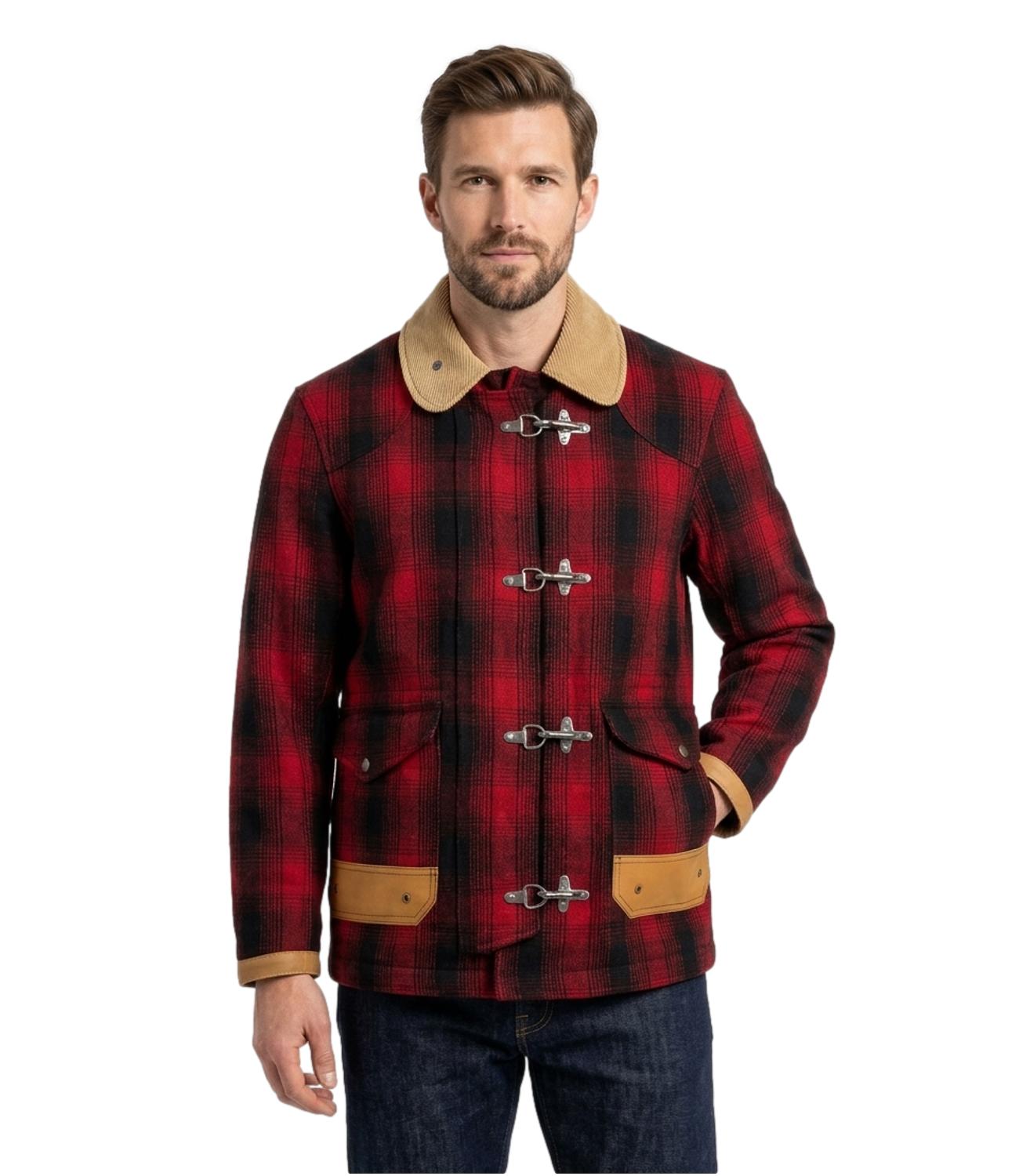 Chesapeake's Fireman jkt Bedford Wool Check