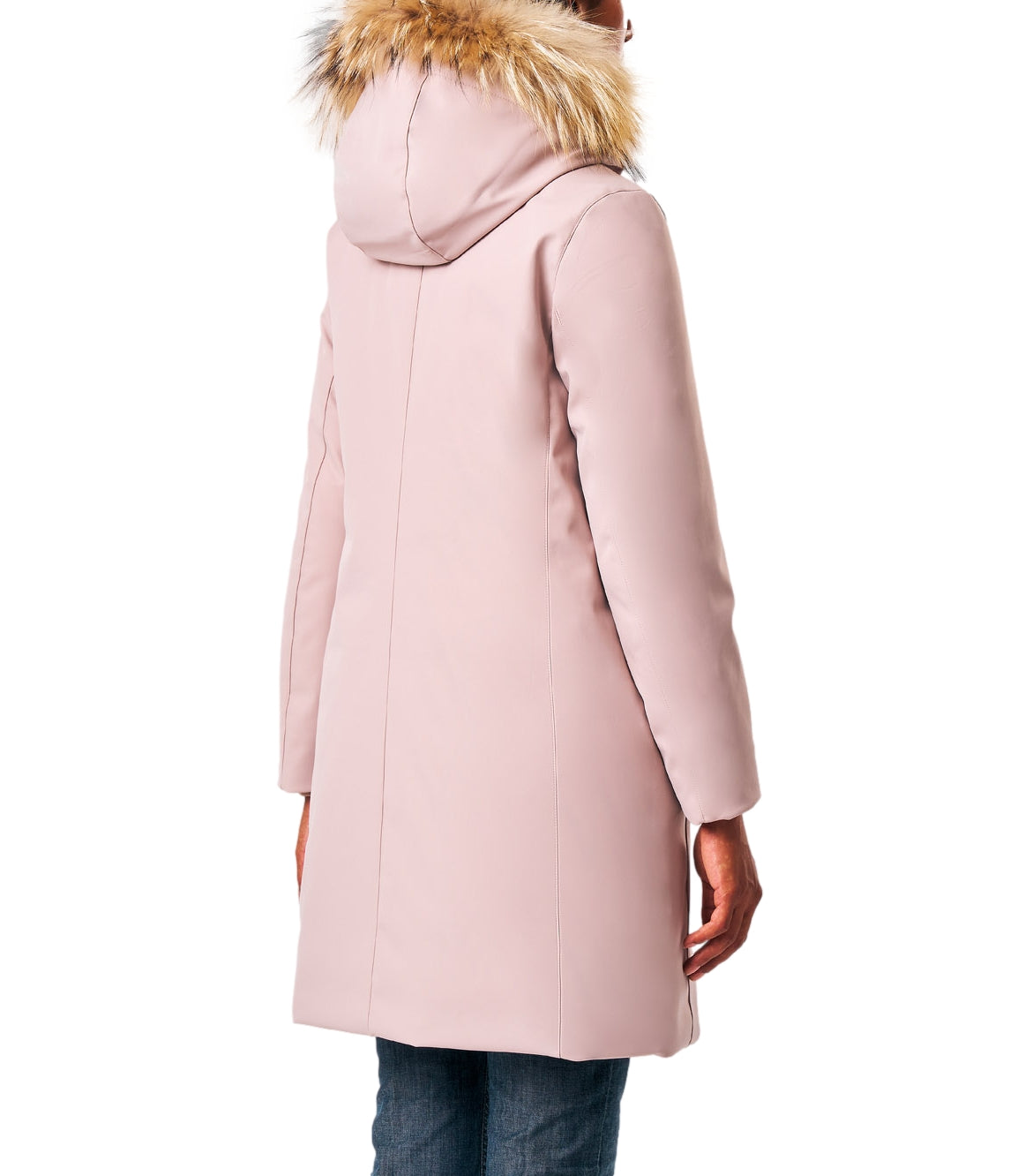 Ciesse Giacca LOLITA REAL FUR Perfectly Pale Donna