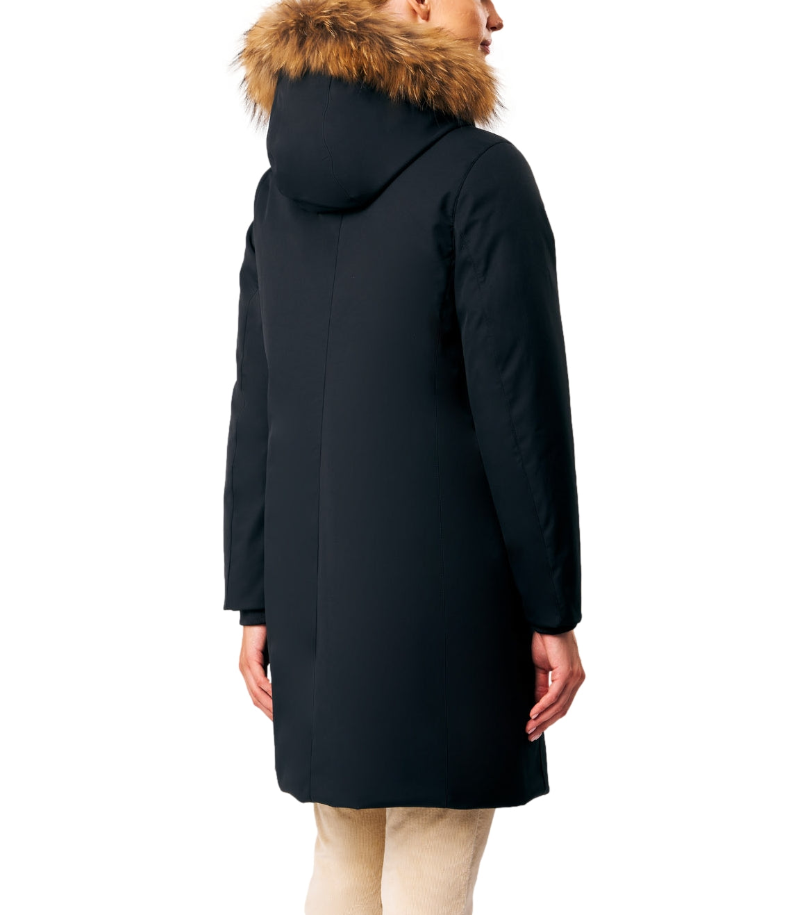 Ciesse Giacca LOLITA REAL FUR Nero Donna