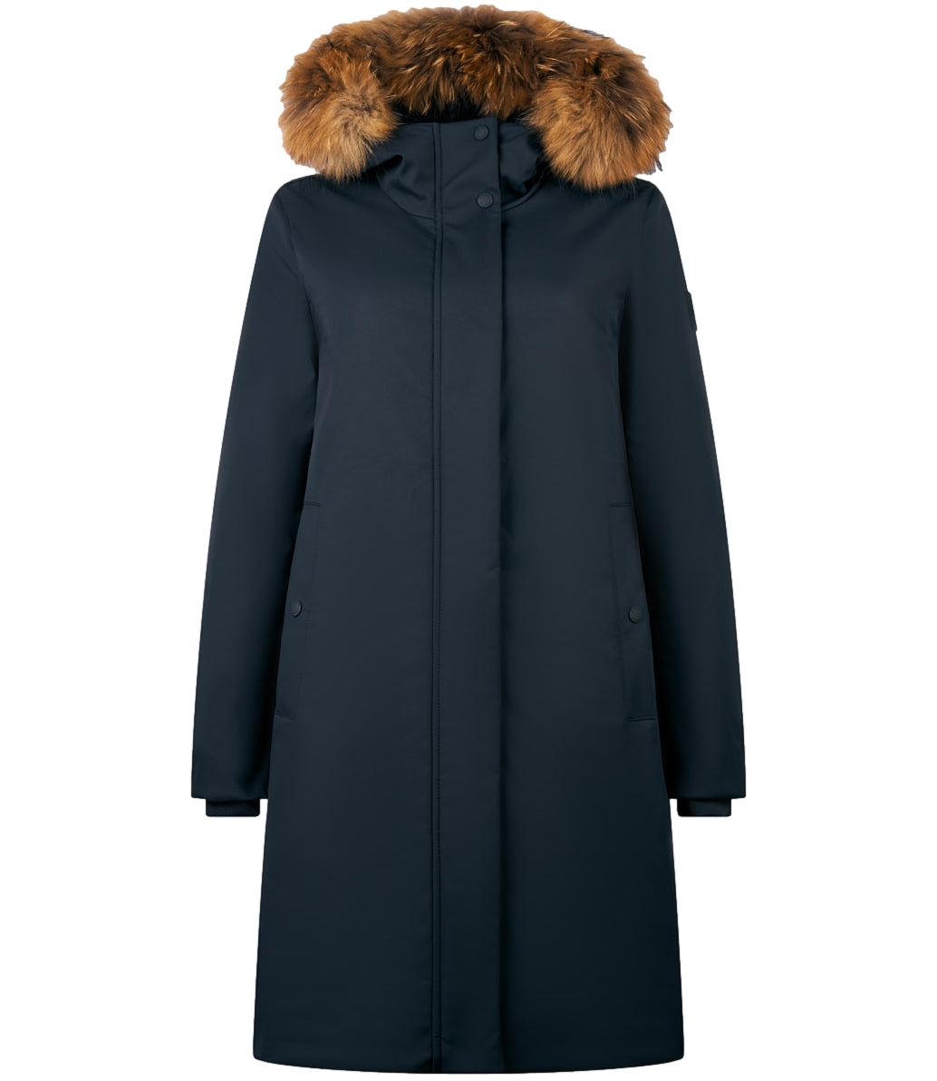 Ciesse Giacca LOLITA REAL FUR Nero Donna