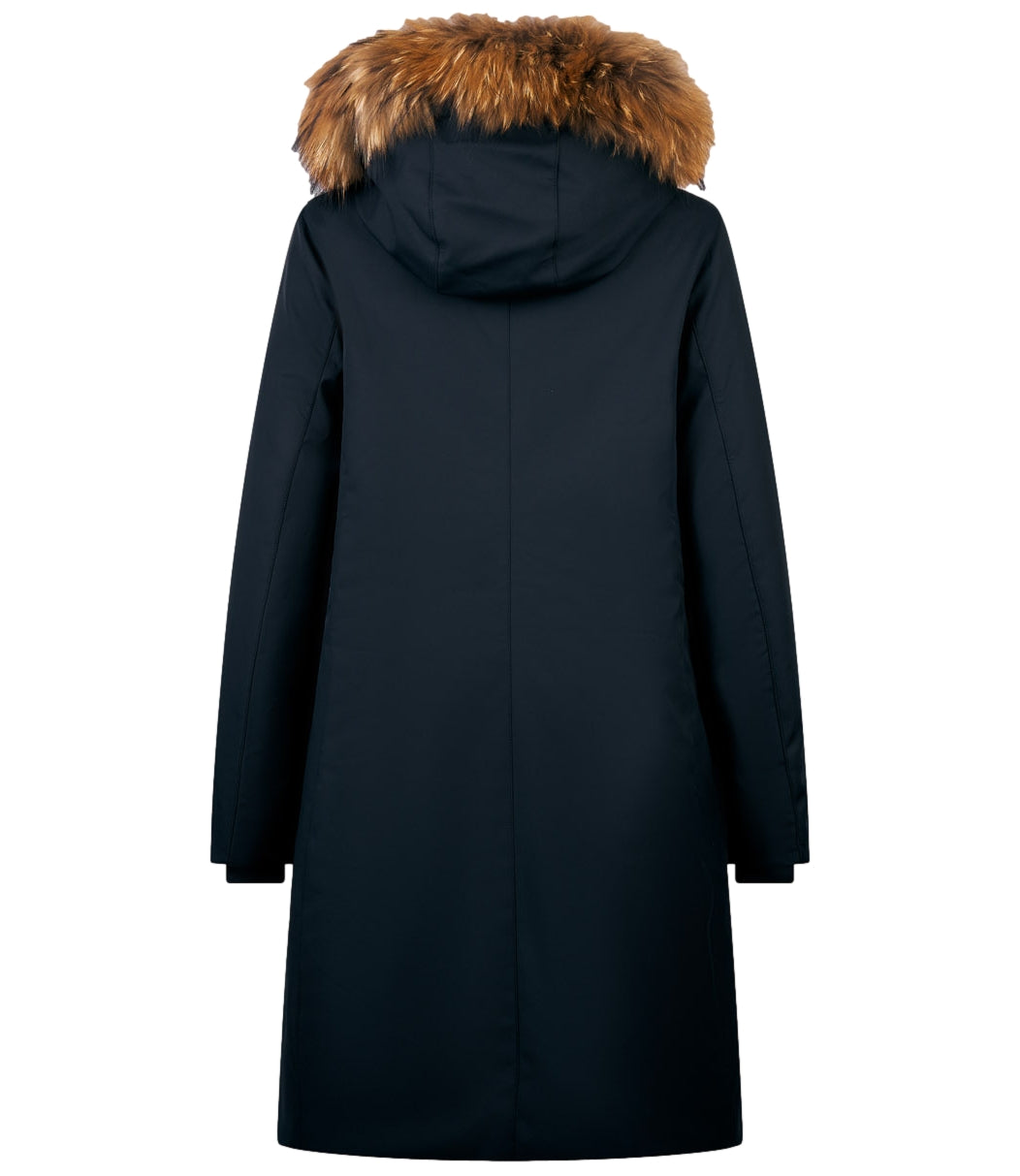 Ciesse Giacca LOLITA REAL FUR Nero Donna
