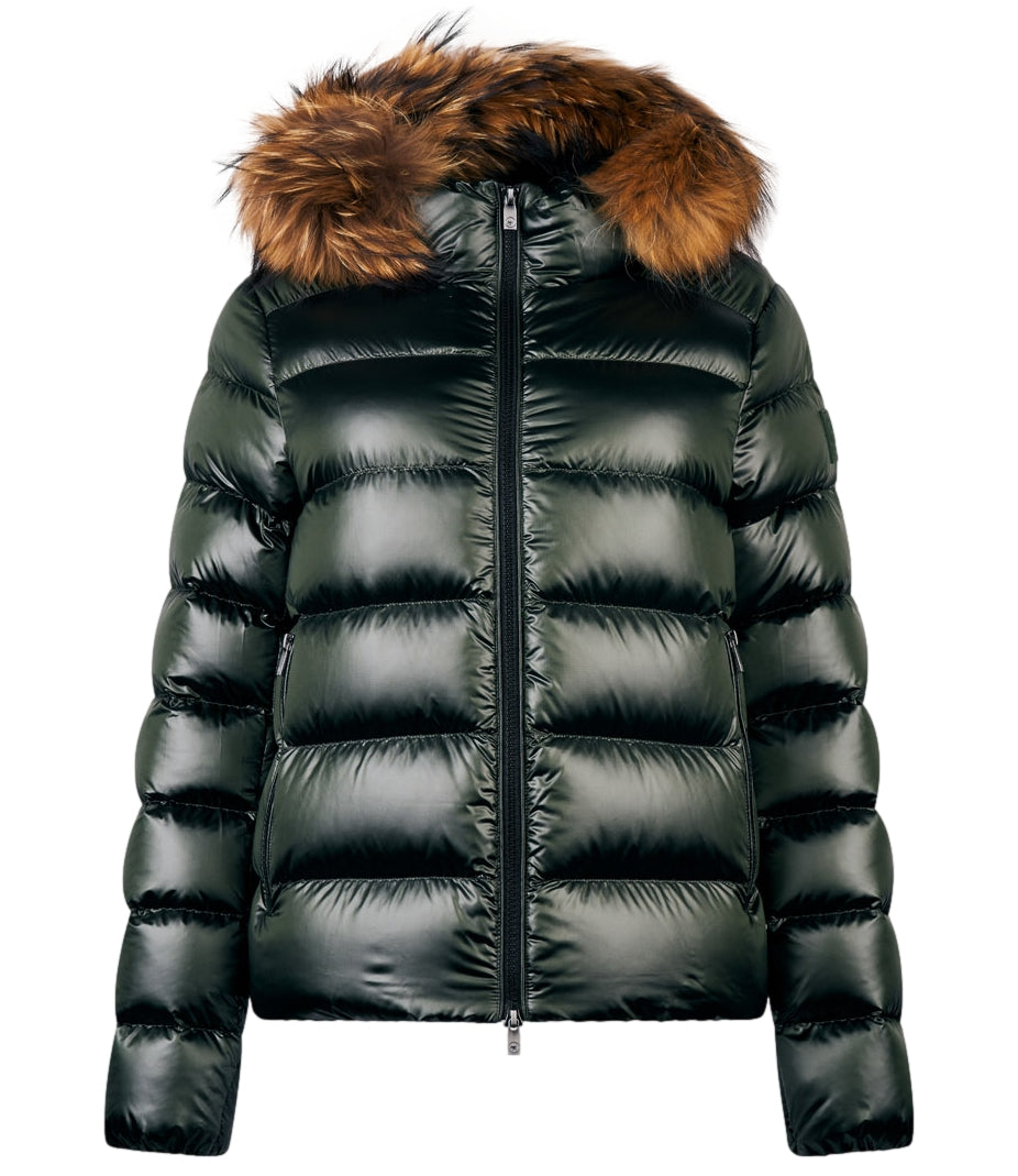 Ciesse Giacca LIA REAL FUR Duffle Bag Donna