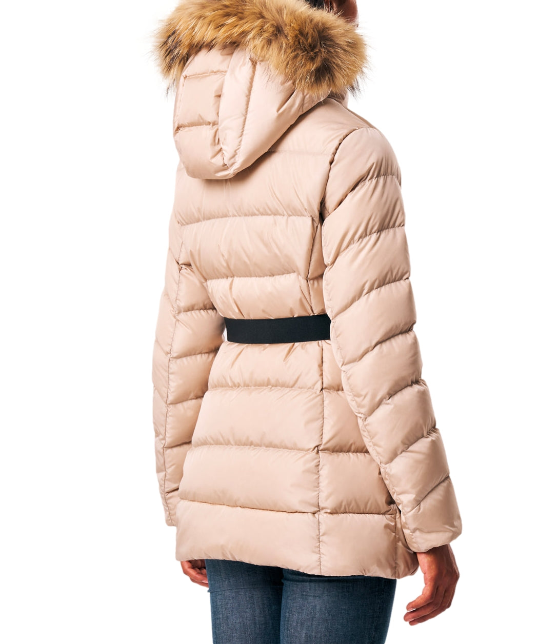 Ciesse Giacca ROSALIA REAL FUR Perfectly Pale Donna