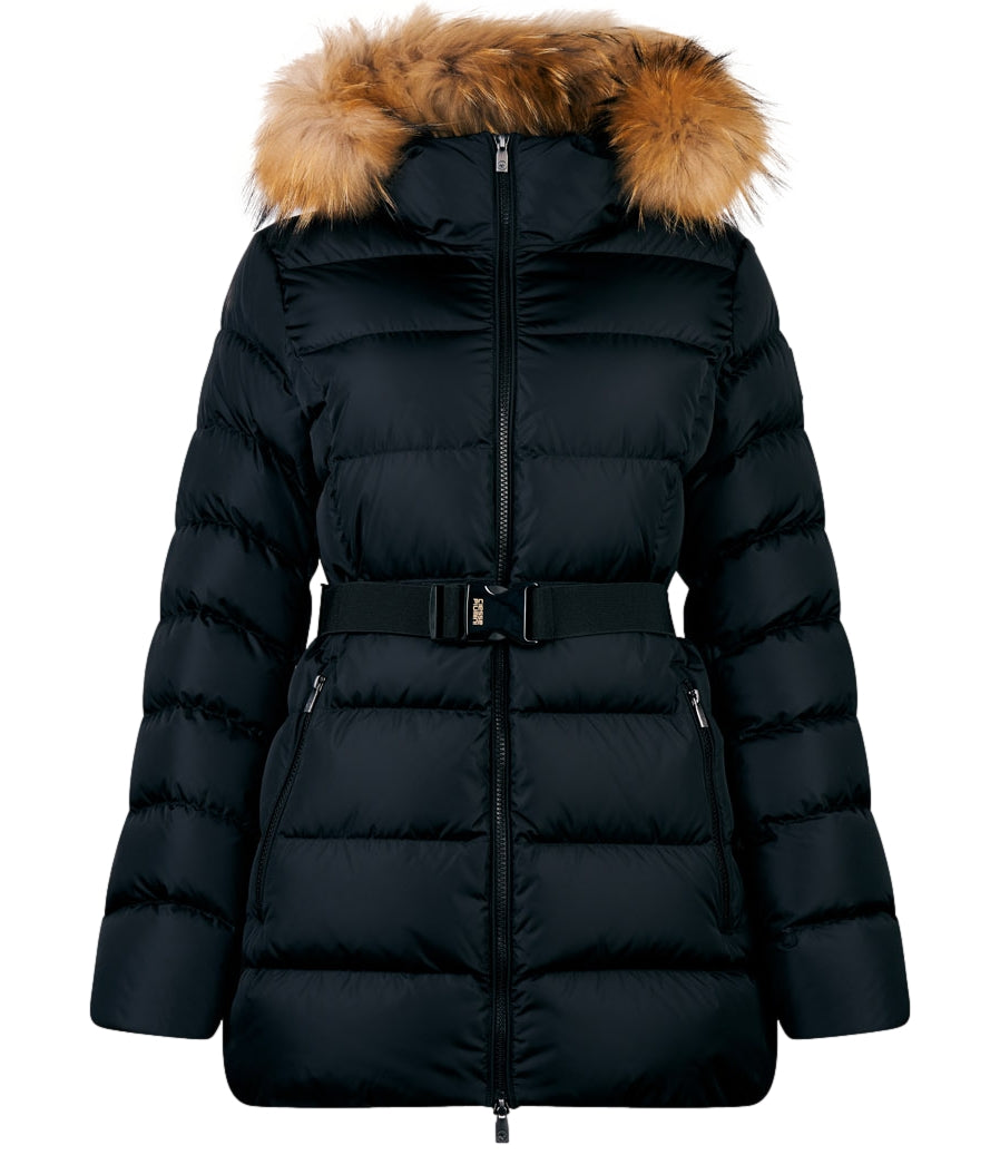 Ciesse Giacca ROSALIA REAL FUR Nero Donna