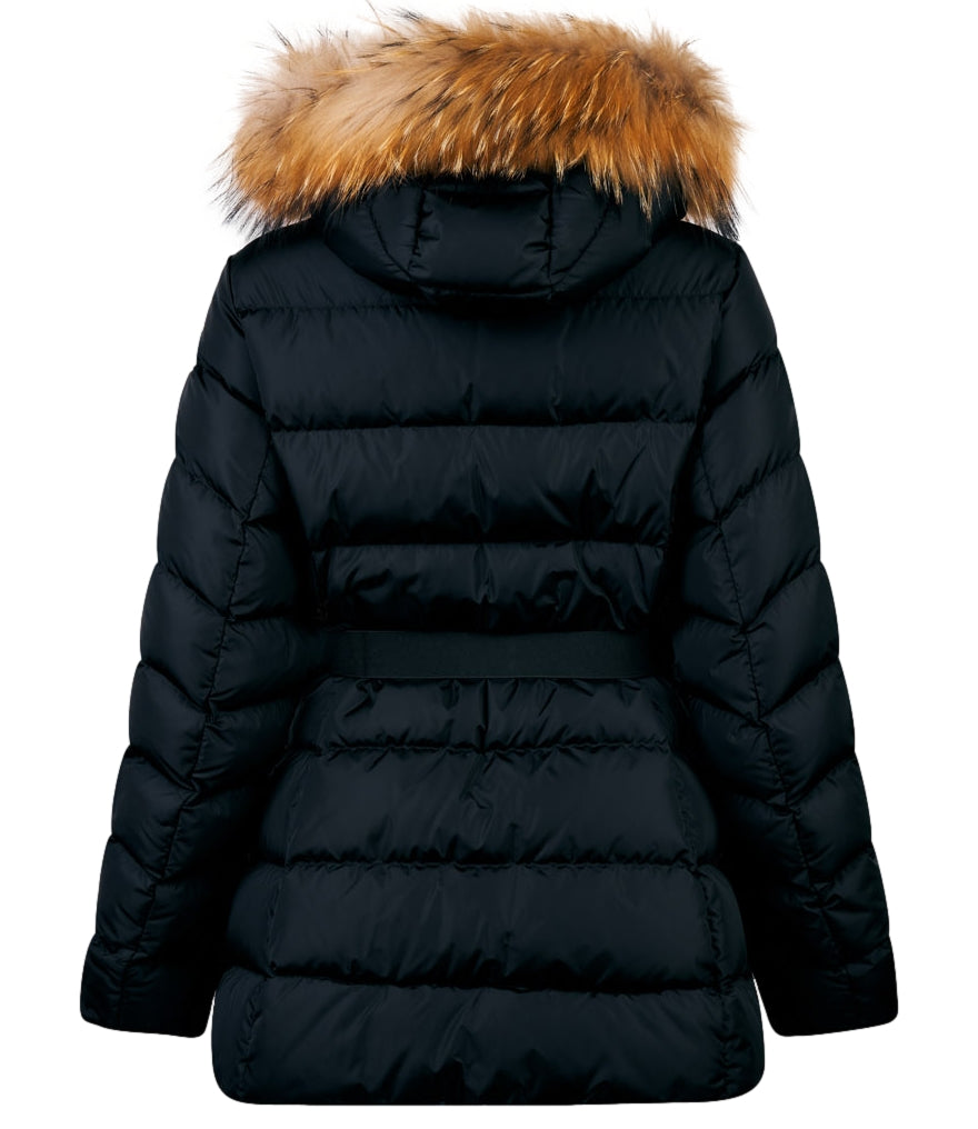 Ciesse Giacca ROSALIA REAL FUR Nero Donna