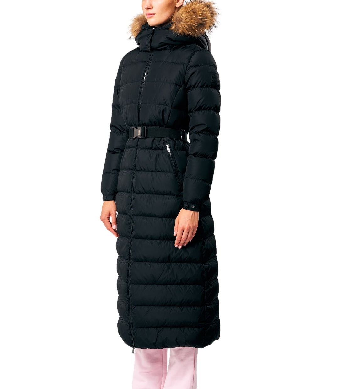 Ciesse Giacca TERESA REAL FUR Nero Donna