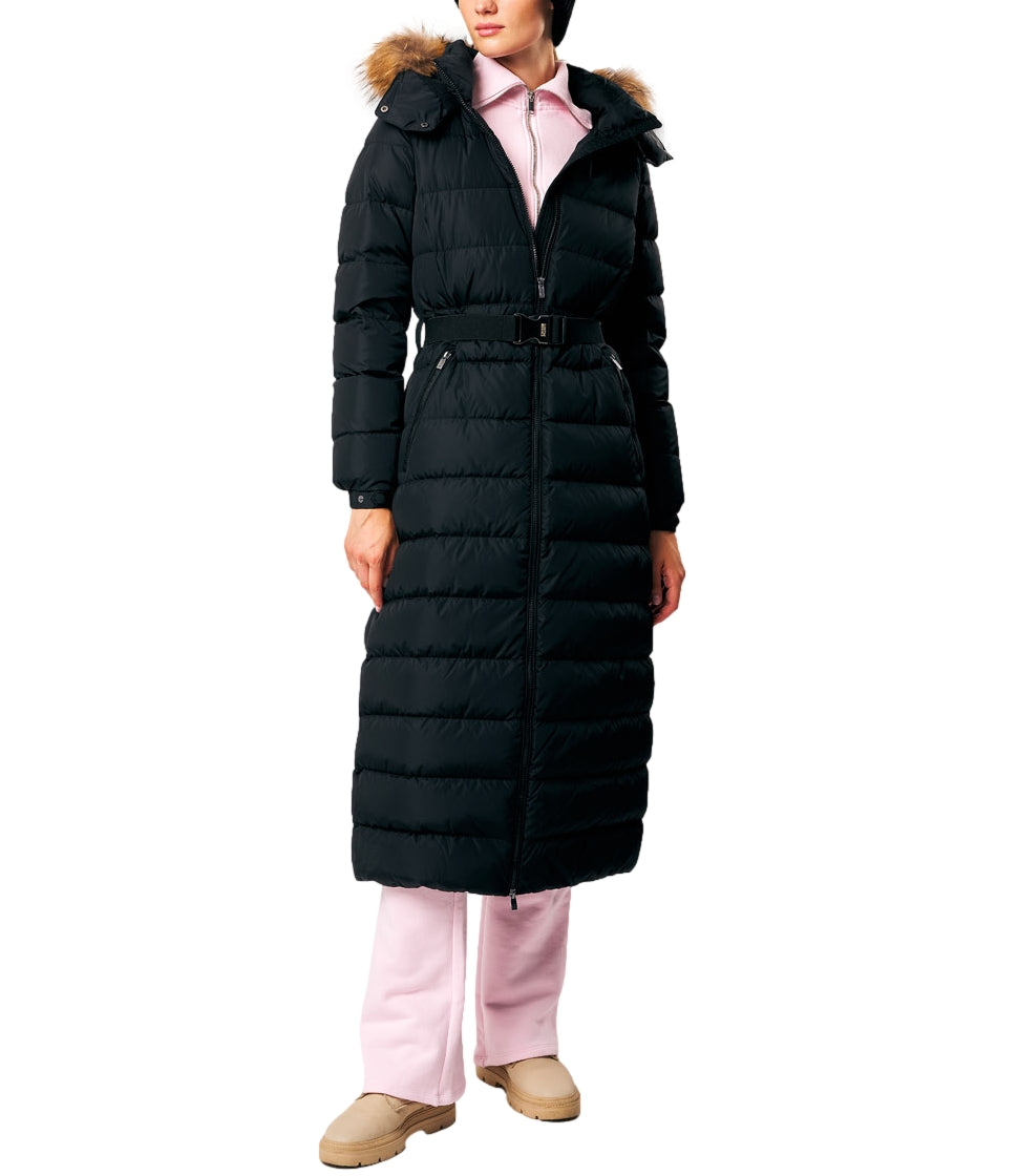 Ciesse Giacca TERESA REAL FUR Nero Donna