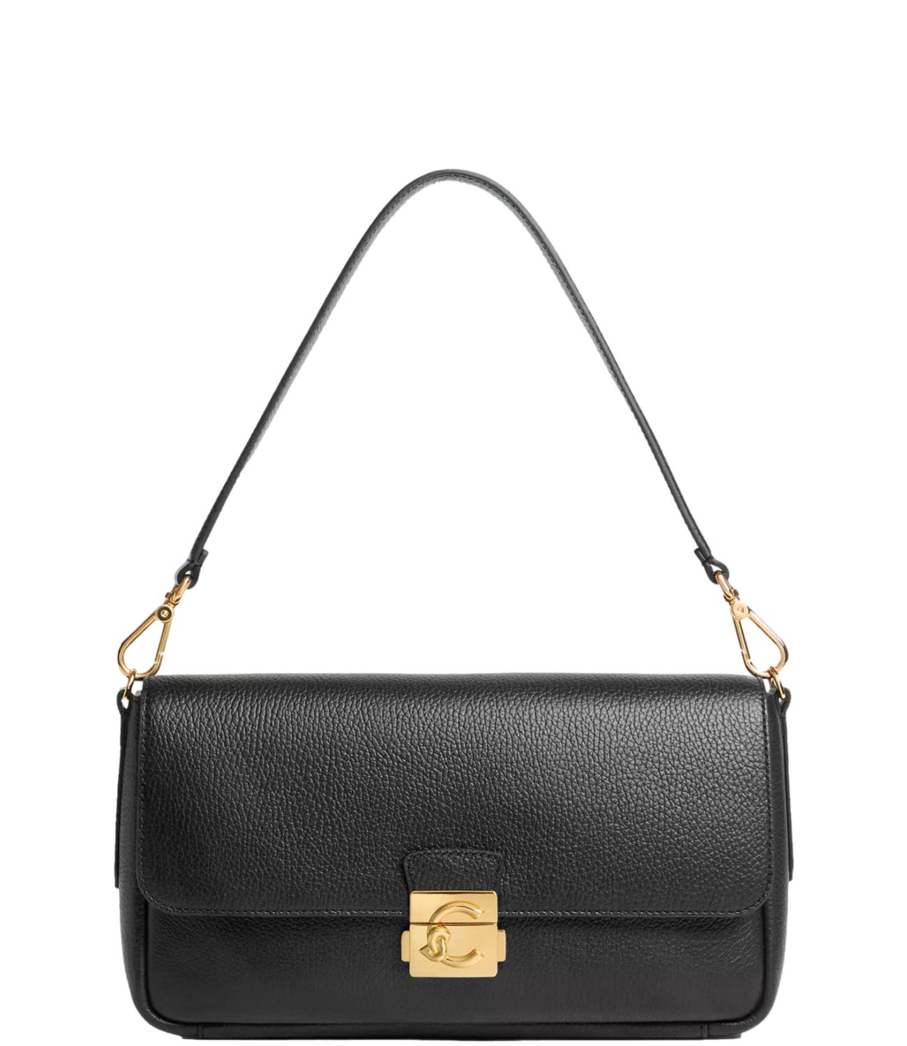 Coccinelle Borsa C-Me Lock Noir Donna