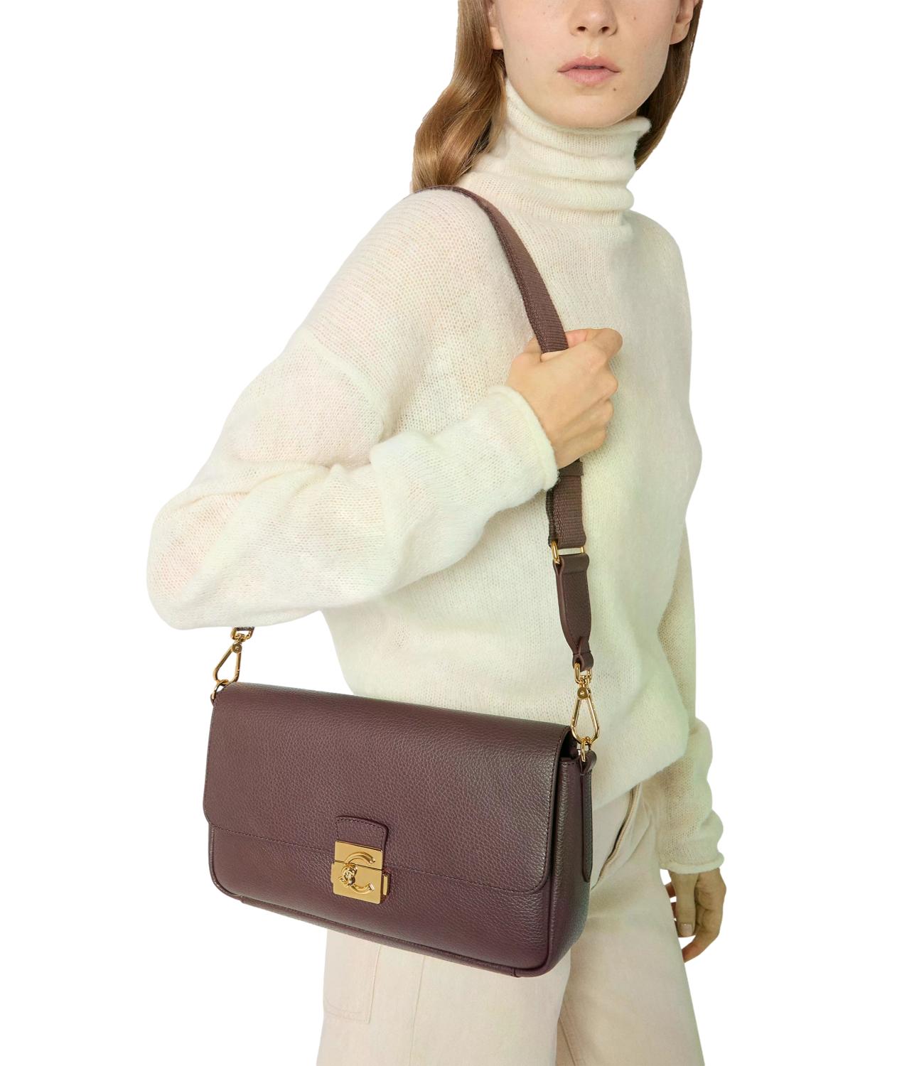 Coccinelle Borsa C-Me Lock Berry Donna