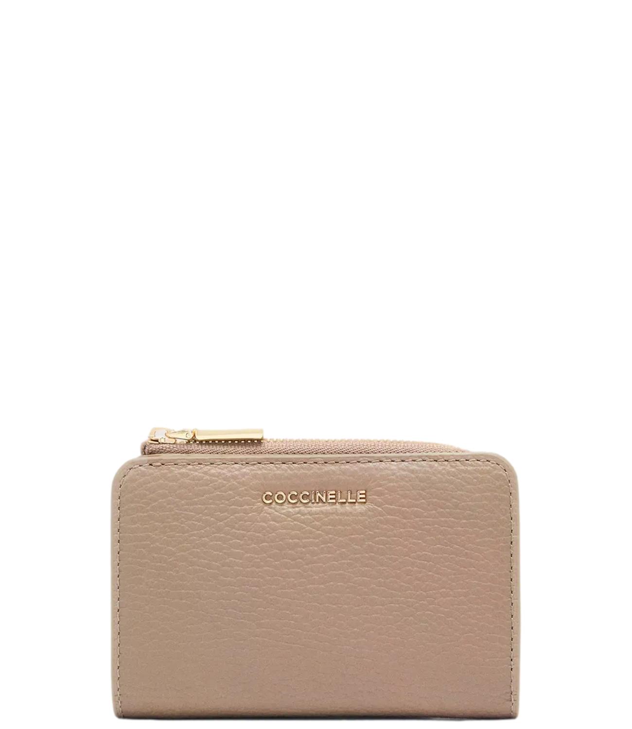 Coccinelle Portafoglio Warm Taupe Donna