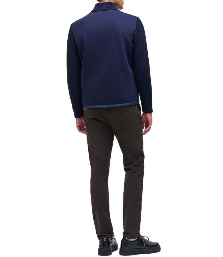 Giubbino Colmar in lana e nylon blu