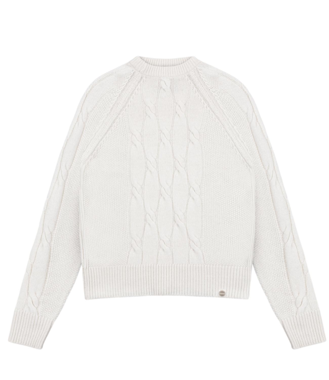 Pullover girocollo Colmar bianco donna
