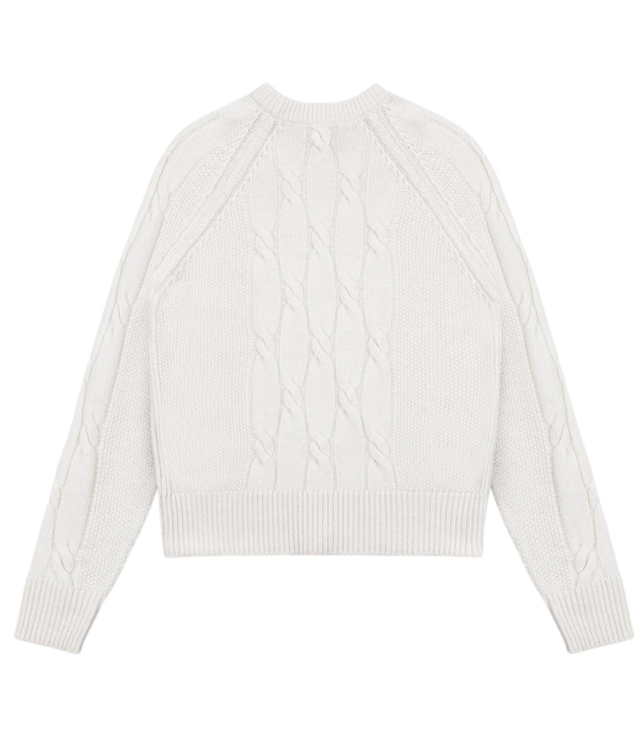 Pullover girocollo Colmar bianco donna