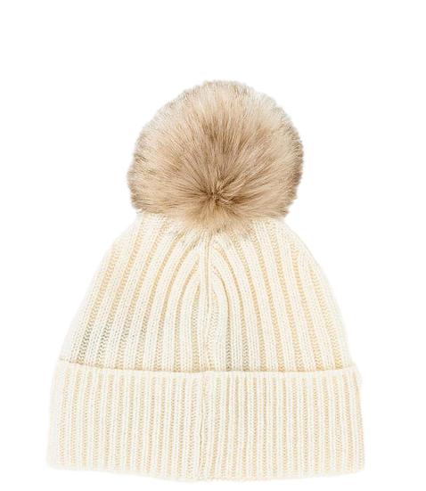 Cappello bianco avorio in lana Colmar donna