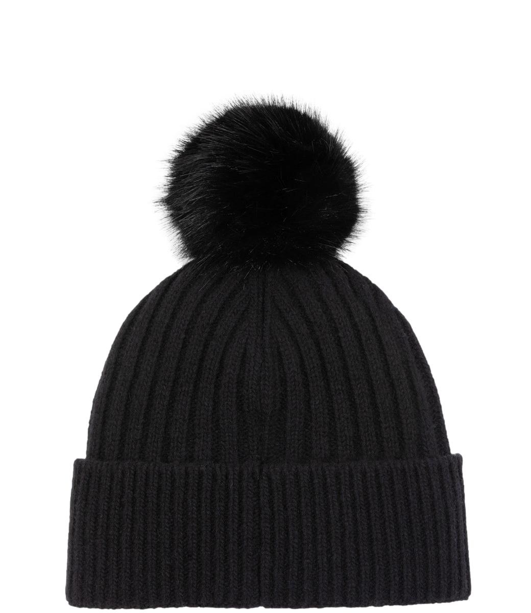 Cappello nero in lana Colmar