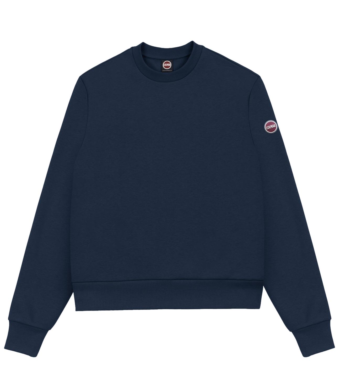 Felpa Colmar girocollo blu