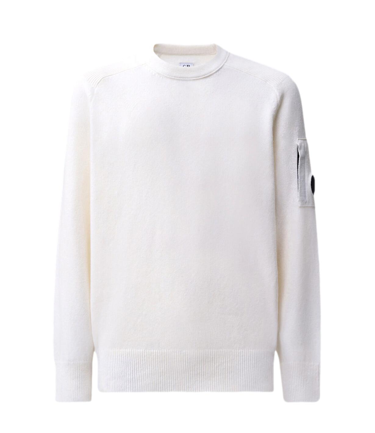 C.P. Company maglioncino Lambswool Lens Crewneck Sweater