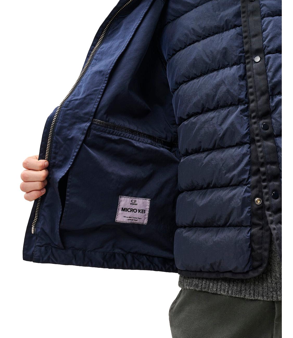 Giubbino Mille Micro Kei blu Medium jacket