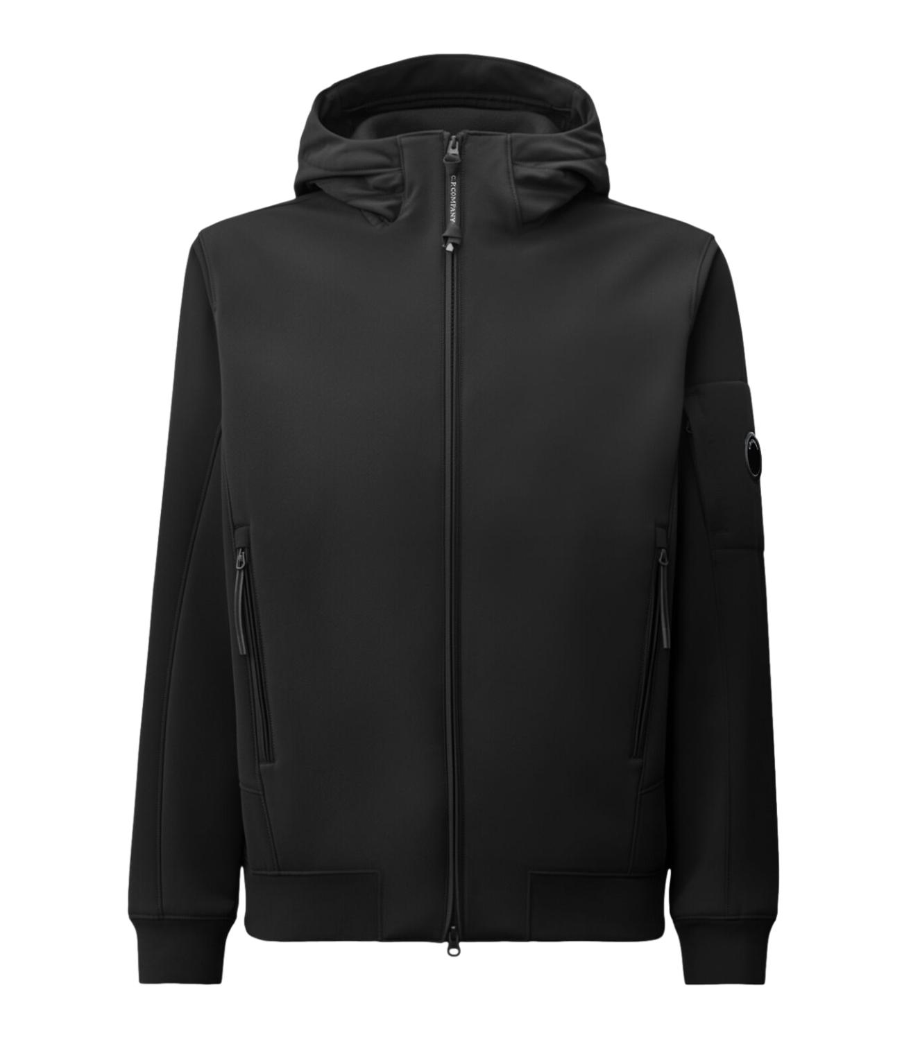 Giacca nera C.P. Shell-R Hooded Jacket uomo