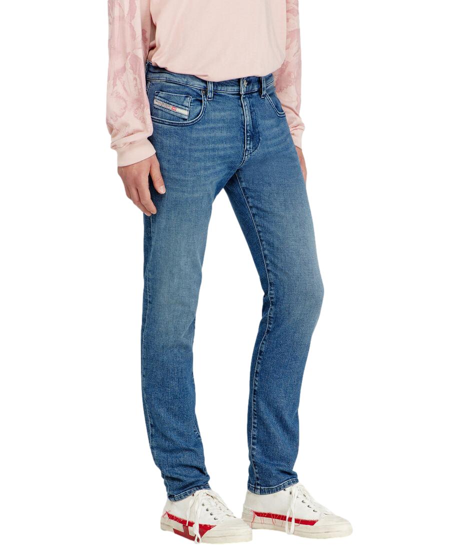 Jeans Diesel 2019 D-STRUKT denim blu medio uomo