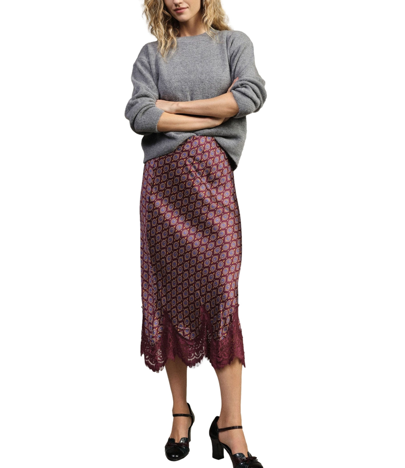 Dixie Gonna Bordeaux Donna