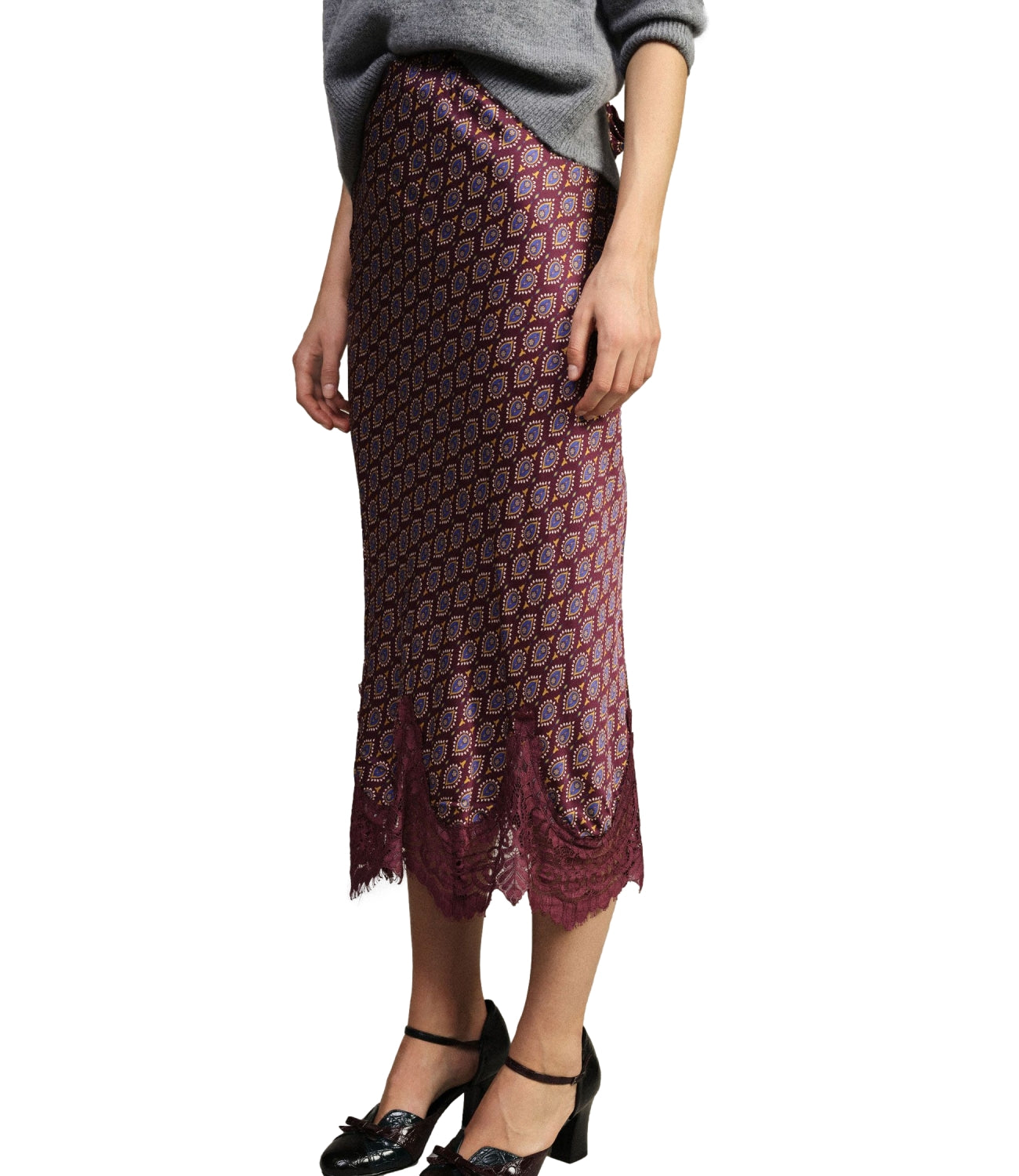 Dixie Gonna Bordeaux Donna