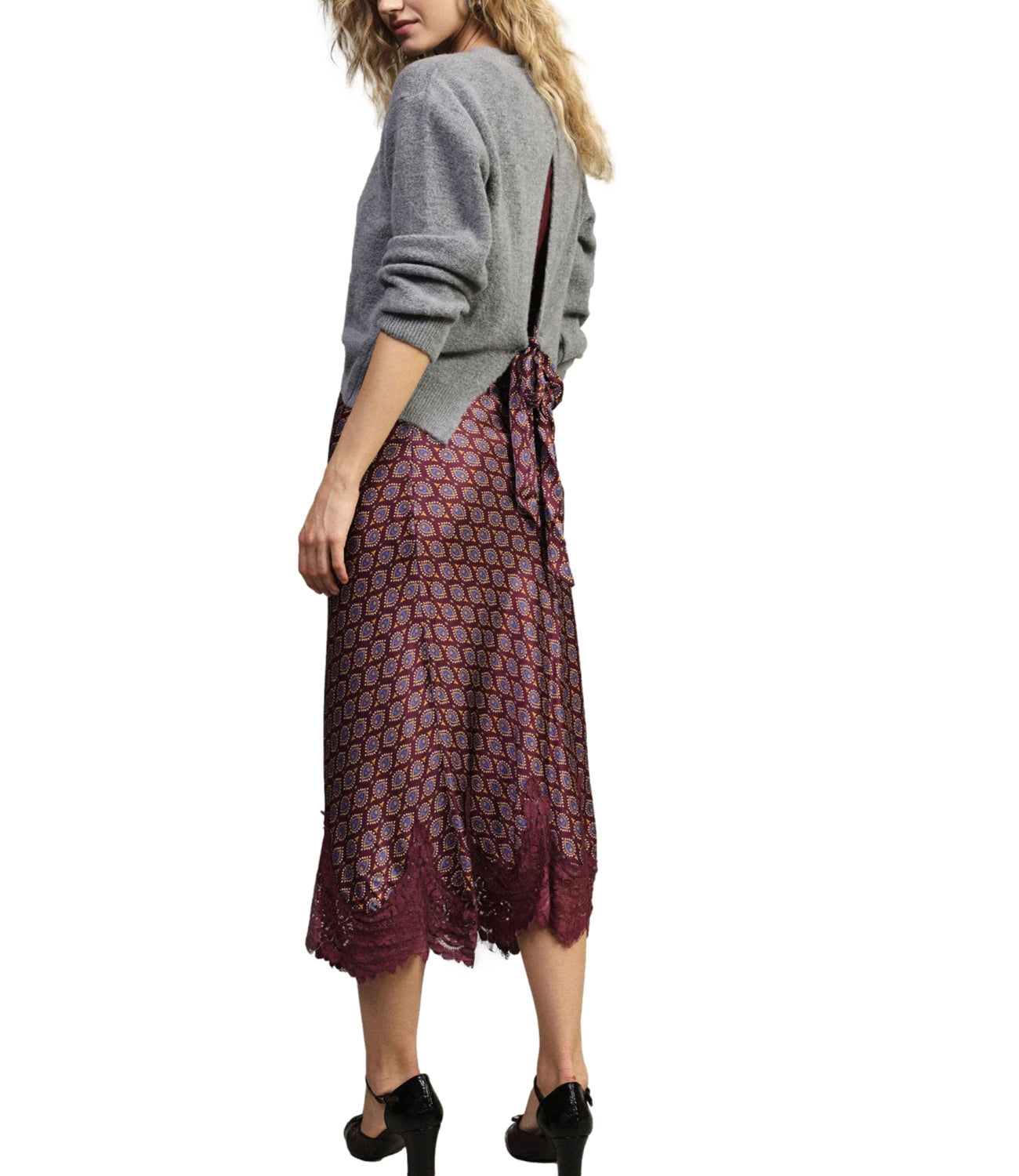 Dixie Gonna Bordeaux Donna