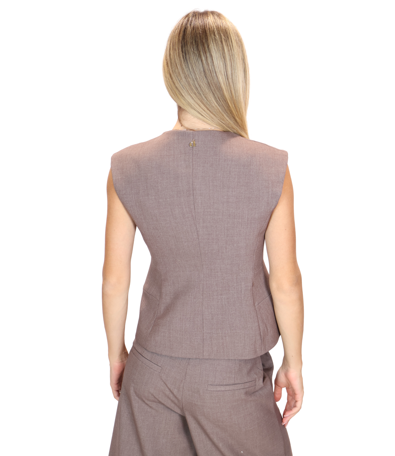 Dixie Gilet Nocciola Donna