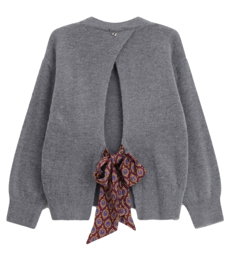 Dixie Maglia Grigio Donna
