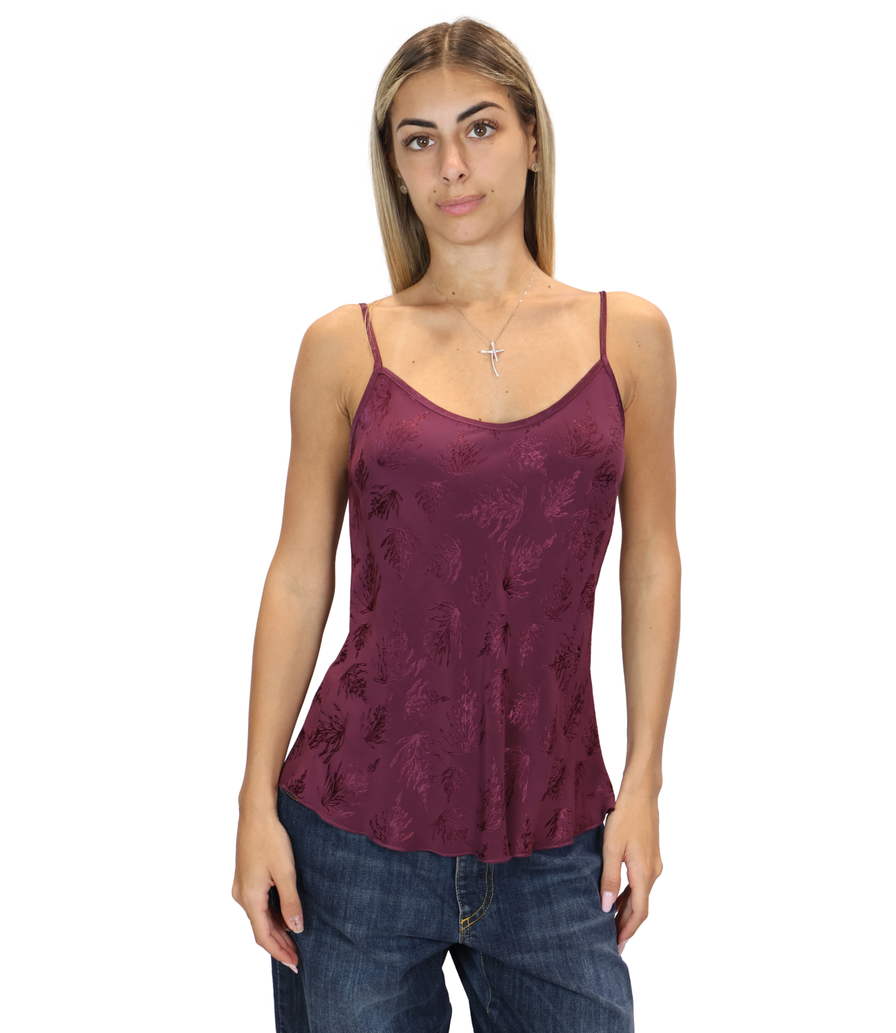 Dixie Top Melanzana Donna