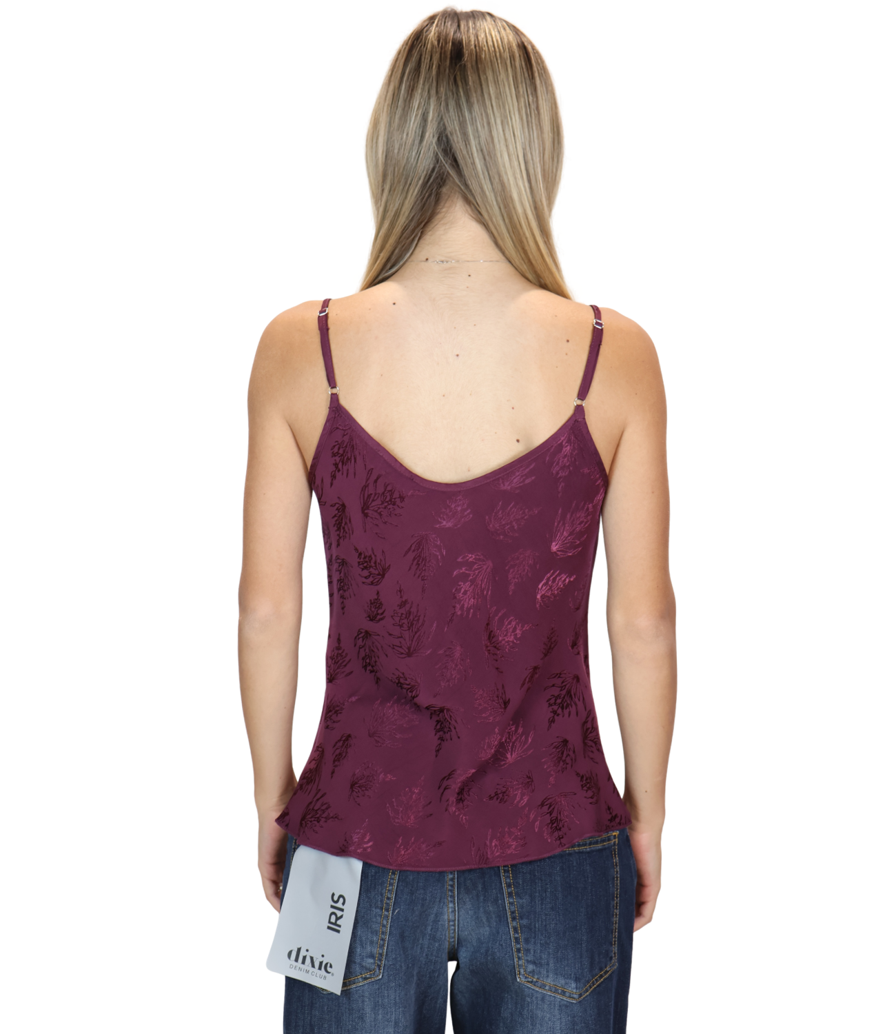 Dixie Top Melanzana Donna