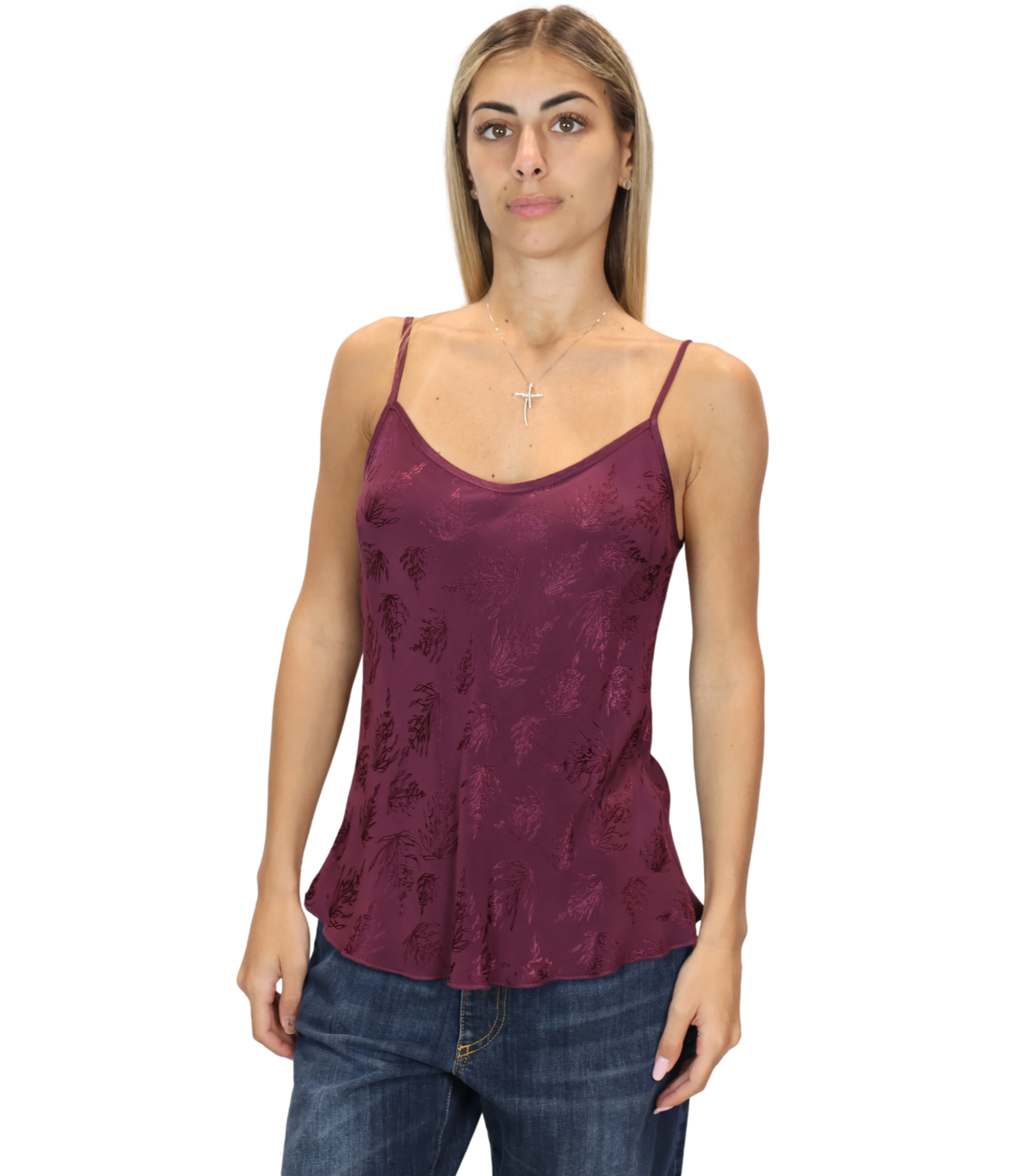 Dixie Top Melanzana Donna