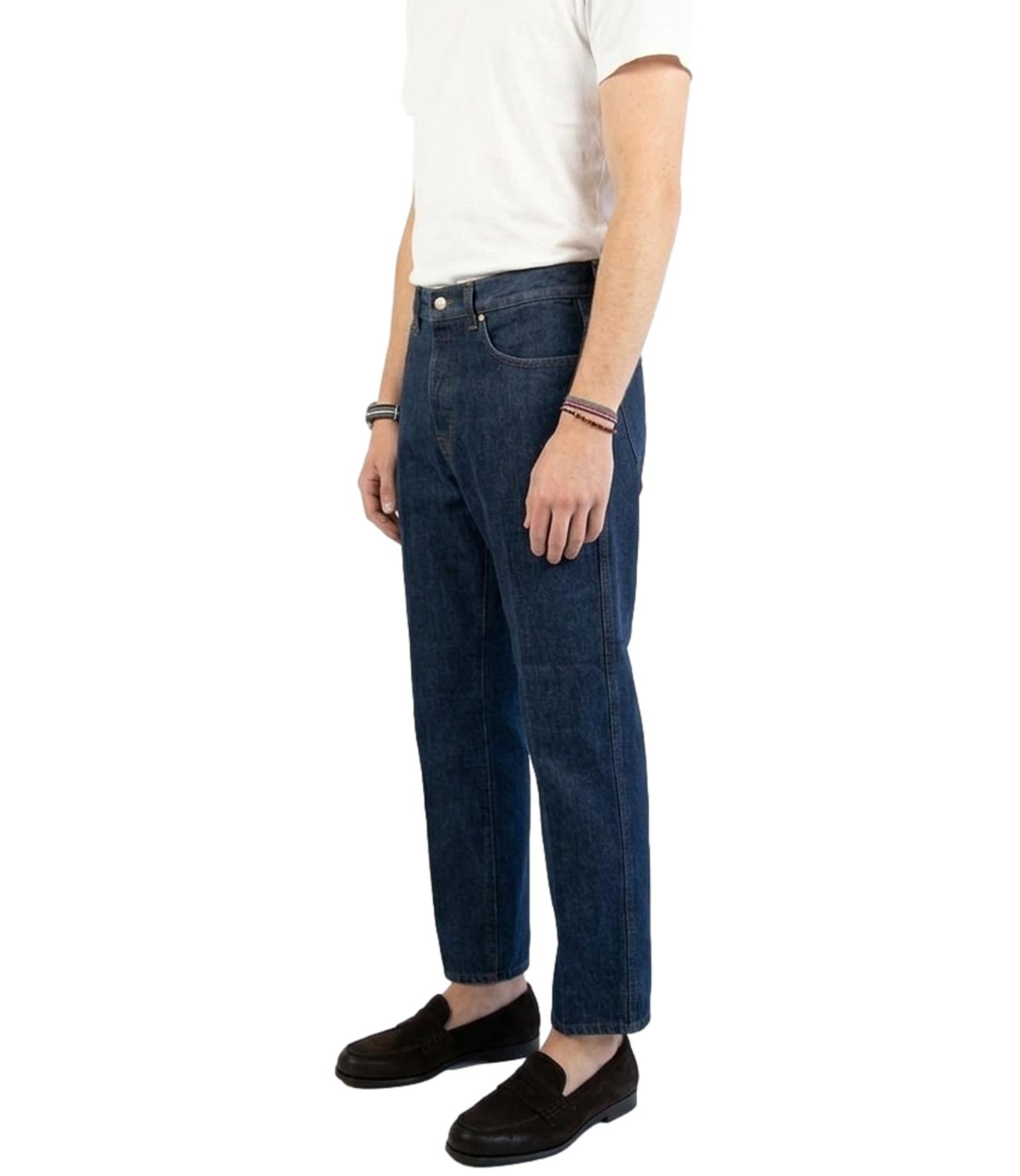 Don The Fuller Jeans Denim Carrot fit blu scuro