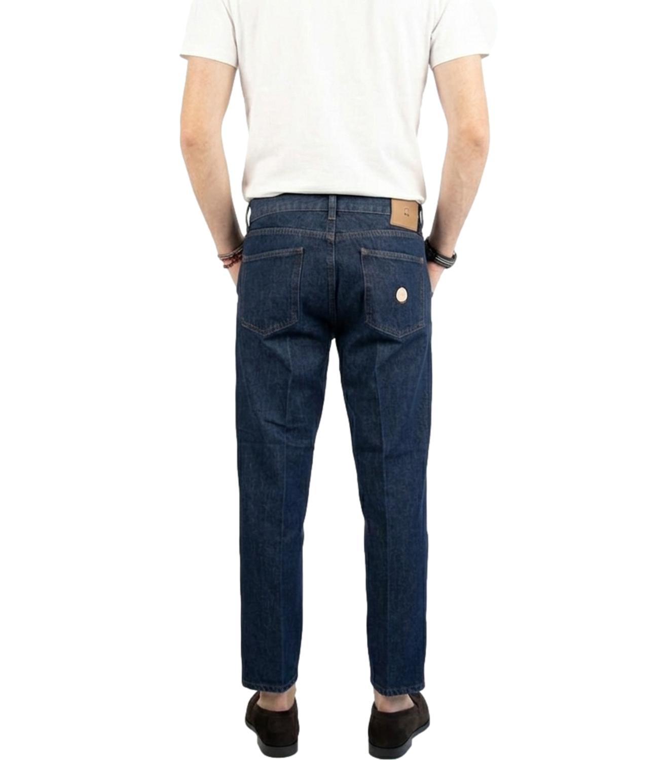 Don The Fuller Jeans Denim Carrot fit blu scuro