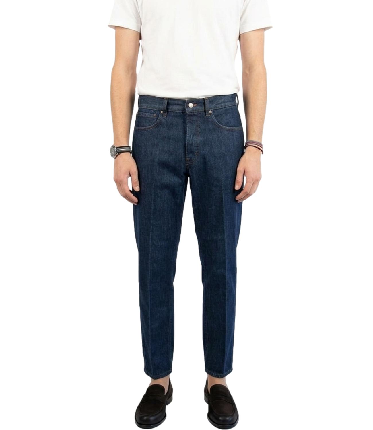 Don The Fuller Jeans Denim Carrot fit blu scuro