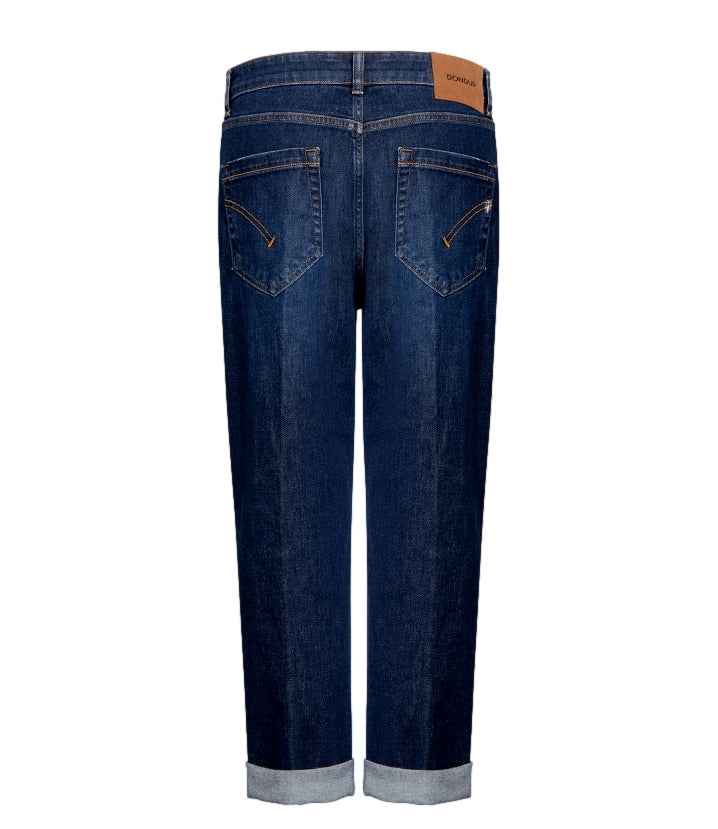 Dondup Jeans Koons Loose Blu Donna