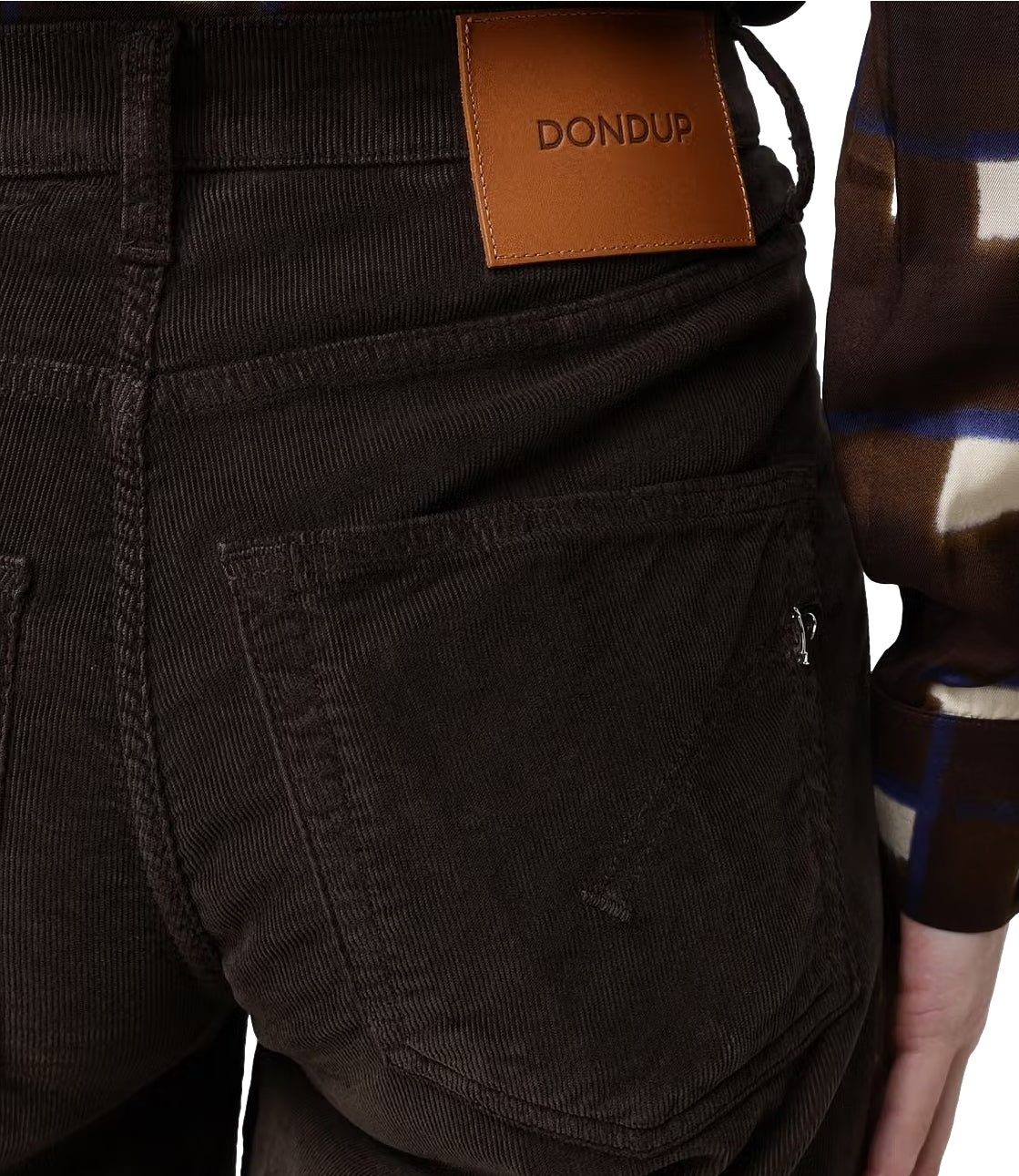 Dondup Pantalone Jacklyn Gioie Cioccolato Donna