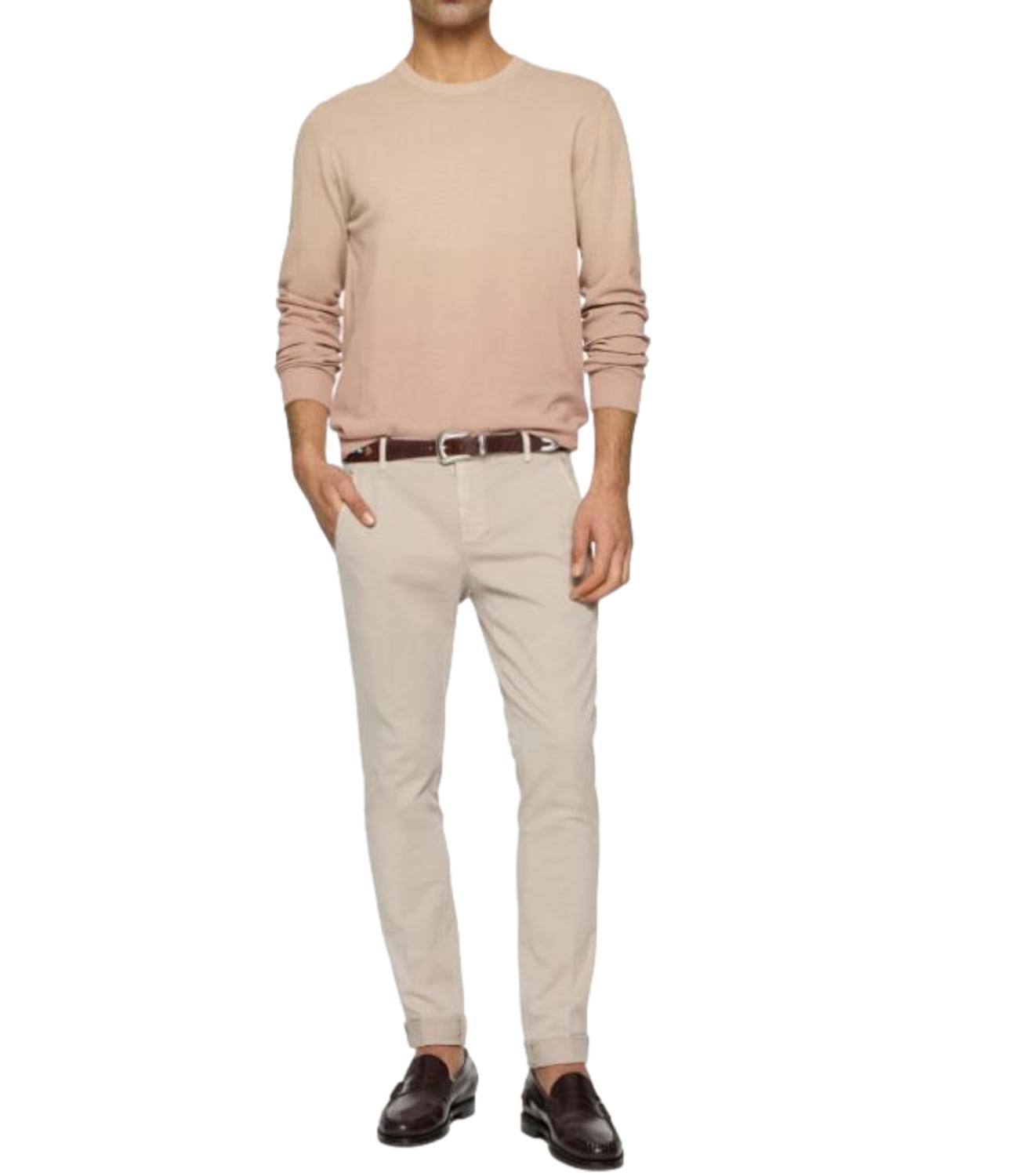 Dondup Pantaloni Gaubert beige naturale