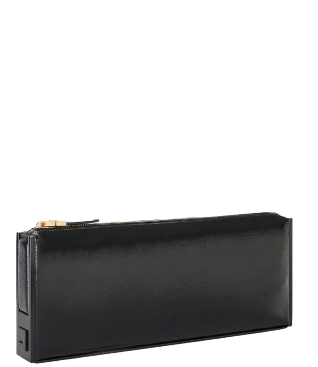 EF Borsa Clutch vernis nero donna
