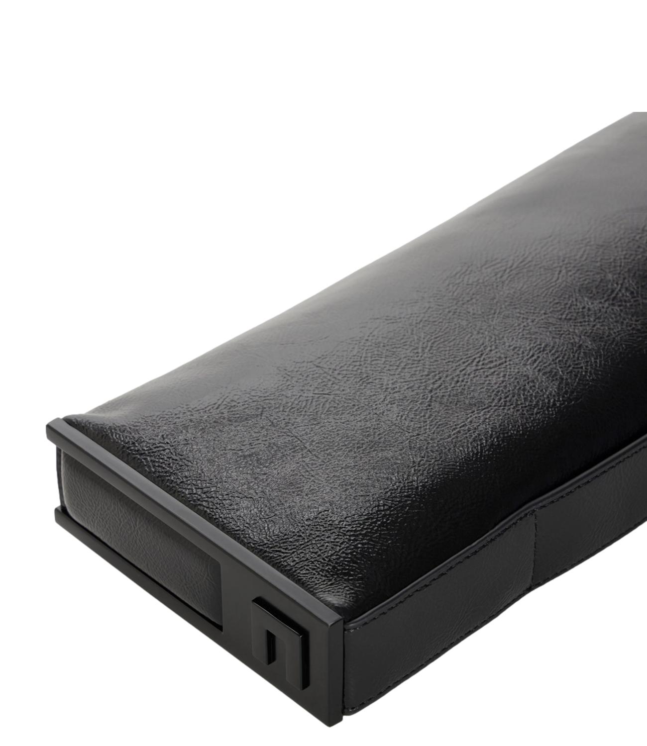 EF Borsa Clutch vernis nero donna
