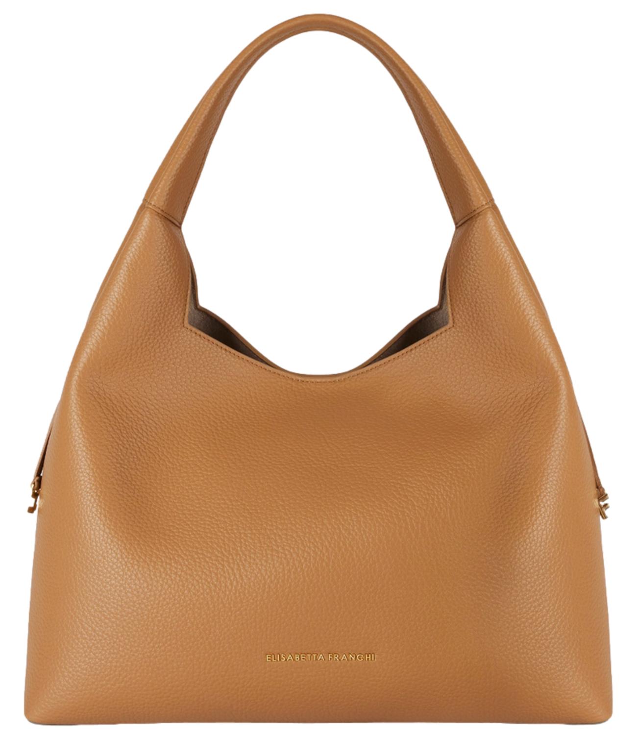 EF Borsa Hobo marrone daino donna