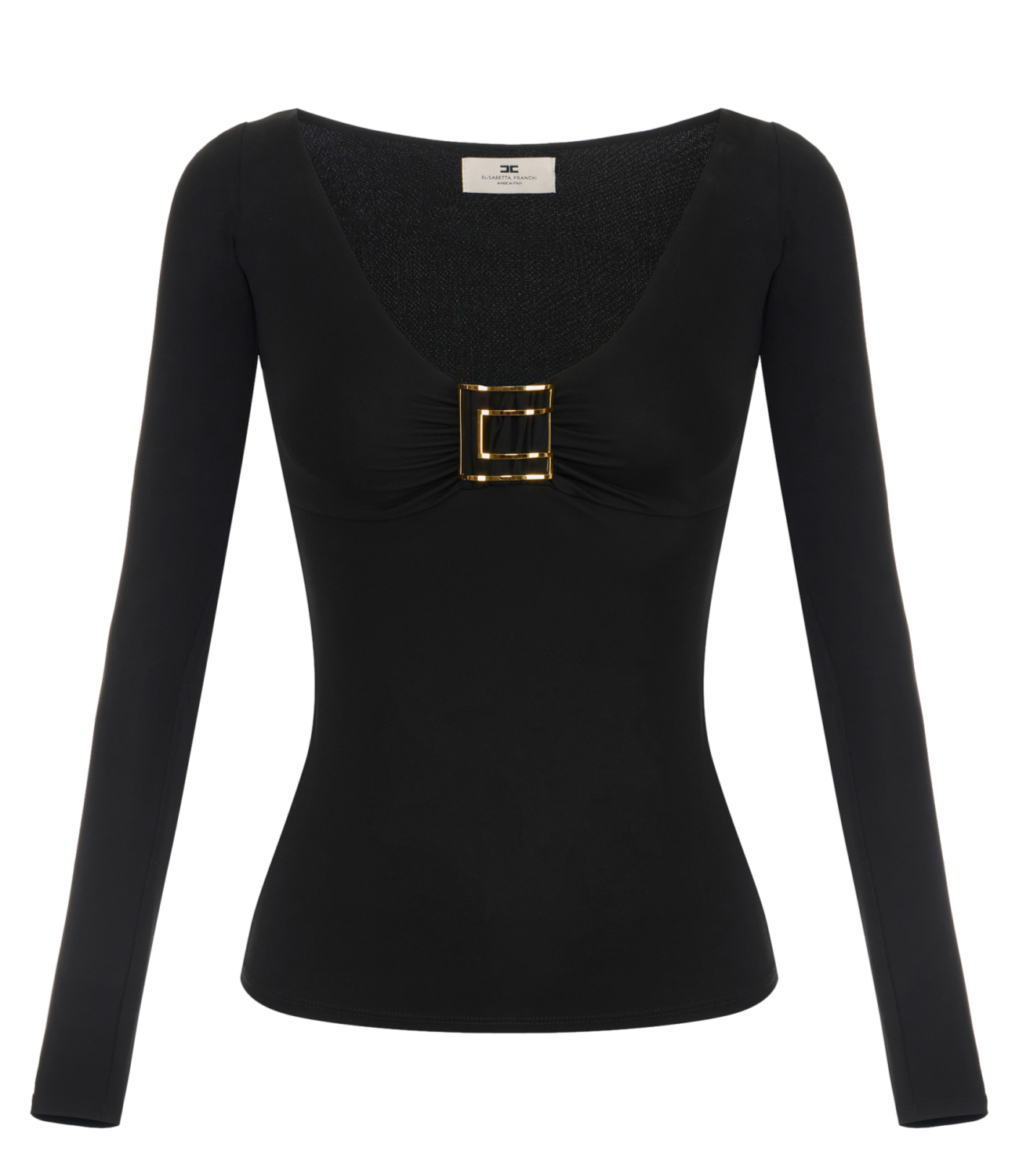 ELISABETTA FRANCHI maglia nera donna
