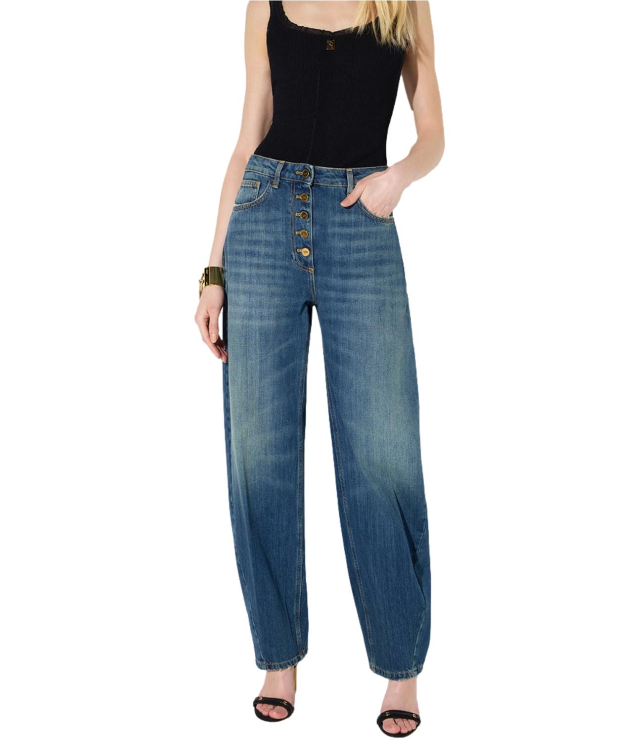 EF Jeans balloon blue vintage donna