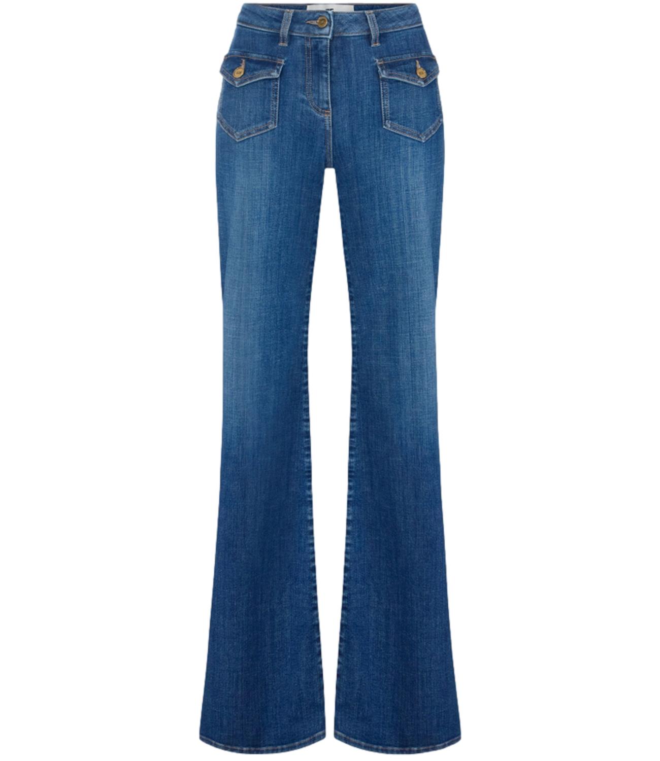 EF Jeans a zampa blue vintage donna