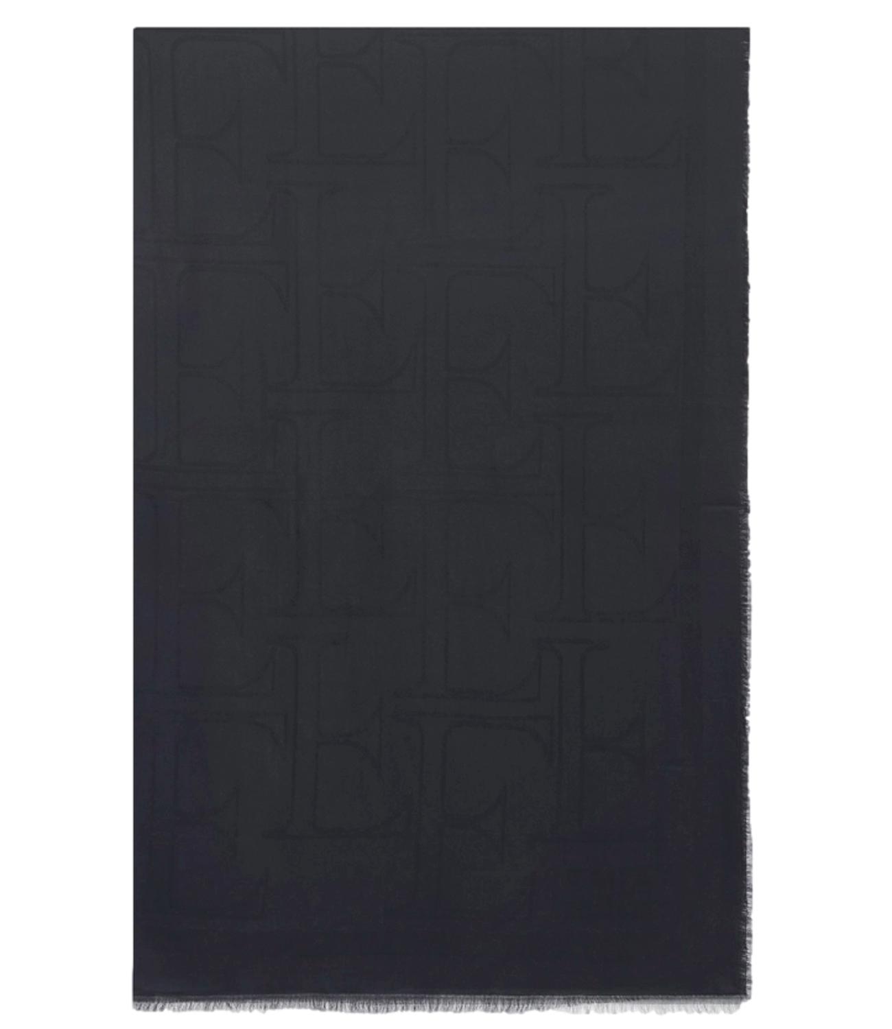 EF Sciarpa Foulard nero donna