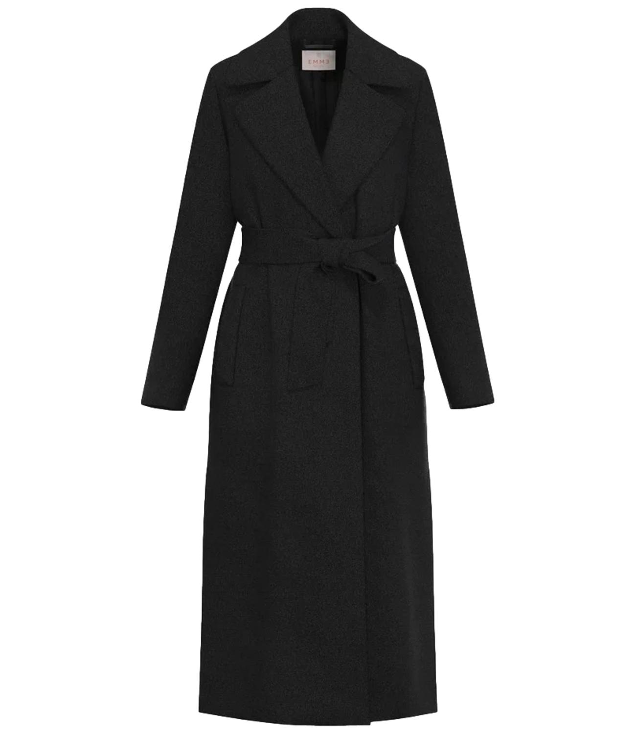 Emme Marella Cappotto Emmcolimbo Nero Donna