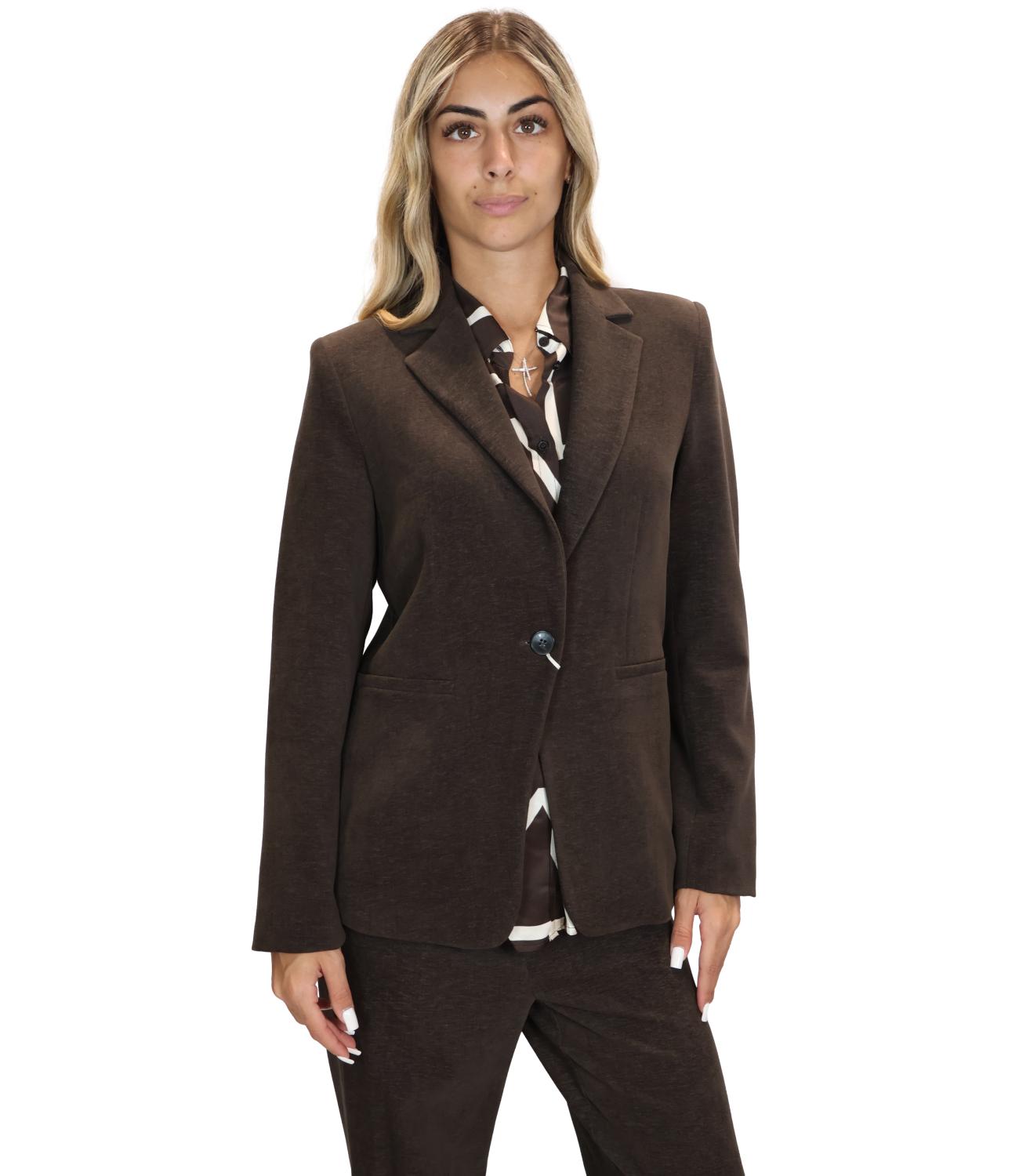 Emme Marella Giacca Emmfresia Testa di Moro Donna